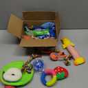 Dog Toys 25 Pack for Fun and Teeth Cleaning, Puppy Chew Toys Pack with Squeak Plush Toy,Squeaky Toy Balls,Tug of War and Rope Toys for Puppy to Small Dogs