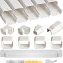 3" 10Ft Mini Split Line Set Cover with Flexible Duct for Protect AC Pipe