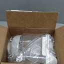 3 Qt/2.8 L Bird Seed Storage Container with Lids Airtight Measuring Cup, Bird Seed Dispenser Pet Food Container Are Used to Store Bird Food, Chicken Feed BPA Free (2.8L, White)