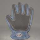 Gjinxi 2 in 1 Pet Grooming Glove for Cats & Dogs, Efficient Deshedding Brush Pet Long Short Fur Removal Glove, Gentle Massaging Puppy Kitten Bathing Grooming Brush Tool, Easy Clean Floating Hair Mitt