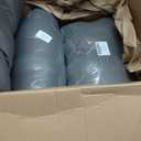 Waterproof Adirondack & Rocking Chair Cushion Indoor and Outdoor High Back Patio Cushions with Ties 43.3 X 19.7 Inch(Without Chair) (Gray, 1)