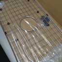 Serene Valley Sink Protector Grid 26-1/16" x 14-1/16", Centered Drain with Corner Radius 3-1/2", 304 Stainless Steel Material NLW2614C