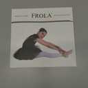 Frola Girls' Opaque Footless Tights Ultra Soft Solid Colored Dance Tights Age 2-13 (4-6 Years, 2pairs Light Suntan)