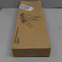 Bike Rear Rack Aluminum: Fits Most 26-29" No Disc Brake & Some Disc Brake Bikes (See The Image Gallery to Check Compatibility), 60lbs Capacity Bike Cargo Rack, Assembly, Black 