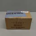 Brightown Outdoor String Lights 29 Feet G40 LED Patio Lights, Plug-in, 13 Plastic Edison Bulbs(1 Spare), Waterproof Connectable Hanging Light for Backyard Porch Balcony Party Decor, E12 Base, Black