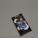 for iPhone 16 Pro Case - Wireless Charging Compatible - Dual-Layer Hard Shell + Silicone Cover - Shockproof Protective Phone Case with Stylish Designs for Women - Abstract Bule Gold Water