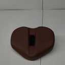 Noseless Brown Bike Seat Cushion for Men and Women Comfort - Extra Padded Wide Bicycle Seat, Oversized Comfortable Saddle for Peloton Bikes, Exercise Bikes, E-Bikes