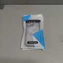 2 x NITITOP Compatible with iPhone 16 Pro Max Case Cute Aesthetic Floral Flower Vintage Rose Pattern Matte Clear Women Girl Full Camera Lens Slim Hard PC Shockproof Pritective Cover - Blue