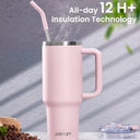 Justlet 40oz Trymbler with Handle
