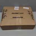 Luxury Organic Tencel & Viscose from Bamboo Cooling Sheet Set, Silky Soft Lyocell Sheets with Deep Pocket, Hypoallergenic & Breathable Bedding with Pillowcases(Gray, California King)