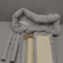 Aechonow 14in Cat Tree Tower with 20 * 16.5in Perch Bed and Washable Top for Large Adult Cats, Condo and Scratching Post for Indoor Kitten Pet, Light Gray