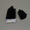 Woanger 2 Pcs 300×400mm DIY PC Case Dust Filter Nylon 80 Mesh PC Fan Mesh Filter Floor Vent Cover Dustproof Cover with Magnetic Strip for Computer Chassis Speaker and More(Black)