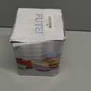 FUTEI Hot Pink Striped Decorative Throw Pillow Covers 26x26 Inch Set of 2,Square Winter Decorations Couch Euro Pillow Shams,Soft Cozy Faux Rabbit Fur & Velvet Back,Modern Home Decor for Bed