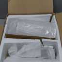 NIORSUN 19.9 inch Battery Operated Wall Sconce Set of 2,Black Rechargeable Wall Lights with 5200mAh Dimmable Detachable Bulbs and Remote,10 Colors Wireless Sconces for Bedroom Living Room Hallway