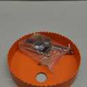 6 Inch Hole Saw with Arbor for Metal Wood and Plastic Cutting, 152mm Bi-Metal Hole Cutter for Different Project with Smooth and Flat Drilling Edge, Fast Chip Removal, Handy Hole Saw Kit Set