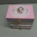Giggle & Honey Musical Fairy Jewelry Box for Girls - Kids Music Box with Spinning Fairy and Mirror, Princess Birthday Gifts for Little Girls, Childrens Jewelry Boxes for Ages 3-10 - 6.8 x 5.3 x 6 in