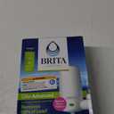 Brita Water Filter for Sink, Complete Faucet Mount Water Filtration System for Tap Water, Reduces 99% of Lead, White