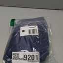 HBQ Women's Casual 2 Piece Outfits Long Sleeve Sweatsuits Drop Shoulder Tracksuits Biker Workout Jogger Sets (Large, Dark Blue)