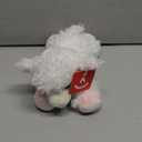 Aurora Adorable Mini Flopsie Lana Stuffed Animal - Mini Companions Ready for Playful Adventures - for Kids All Ages, Toddlers, Adults, and Families - White 8 Inches