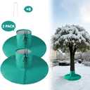 2 Pack Palm Tree Root Protectors, Winter Tree Root Covers with Ground Stakes, Tree Wrap Frost Guard for Palm, Fruit & Outdoor Plants Winter Protection