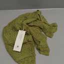 FERBIA Women Crochet Top Beach Cloth Drawstring Shirt Cover Up Oversized Sexy Beachwear Lace Up Tee Poncho (Army Green, Medium)