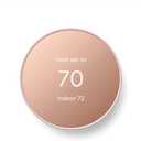 Google Nest Thermostat - Smart Thermostat for Home - Programmable Wifi Thermostat - Sand