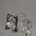 CCVOO Reading Glasses for Women/Men, Eyeglasses, Blue Light Readers for Women/Men, Computer Eye Glasses, Cheaters (2 Black/ 2 Transparent/ 1 Turtle, 1.0x)