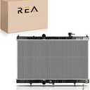 Engine Coolant Radiator with Transmission Oil Cooler Compatible with Nissan Rogue 2014 L4 2.5L (Built in USA), Rogue 2014-2018 L4 2.5L, Rogue 17-18 L4 2.0L, Rogue 2018 L4 2.0L Automatic Transmission