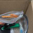 50 Ft Drain Snake, Fast Unclog Snake, Manual & Electric Drain Auger for Shower Sink, Toilet and Kitchen, Plumbing Auger Comes with Gloves and Bag, 1/4 Inch, Green