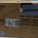 Bio Bidet BB500 Heated Electric Bidet Seat with Warm Water Wash, Night Light, Low Profile Design, Elongated