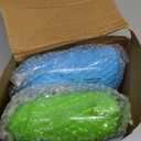 JOYIN 2 Kids Bubble Gun with 2 Bottles Refill Solution, Bubble Machine Gun for Toddlers 1-3 Kids 4-8, Party Favors, Summer Toy, Outdoors, Easter, Birthday Gift (Blue+Green)