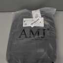 AMJ Crossbody Sling Bag Men Women, Casual Shoulder Backpack, Chest Daypack Satchel for Hiking Travel