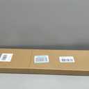 Lazblinds No Drill TDBU Cellular Shades, 34" W x 72" H, White