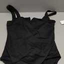 FeelinGirl Square Neck Bodysuit for Women Sleeveless Tummy Control Slimming Bodysuit Going Out Tank Tops (X-Large, Black)