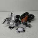 KRIDDO Toddler Balance Bike 2 Year Old, Age 24 Months to 5 Years Old, 12 Inch Push Bicycle with Customize Plate (3 Sets of Stickers Included), Gift Bike for 2-3 Boys Girls, White