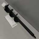 Auger Drill Bit for Planting - 4"X24" Heavy-Duty Auger Post Hole Digger for Fence- 1/2" Hex Drive Drill