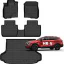 for Honda HR-V Floor Mats 2023 2024 2025 2026 (Include Hybrid) Sport/LX/EX-L, All Weather Car Mats Cargo Liner for Honda HRV Accessories