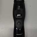 Panasonic Cordless Beard Trimmer for Men with Precision Dial, 19 Adjustable Length Settings, Rechargeable Battery, Washable - ER-GB42-K (Black) (0.5-10mm hair length)