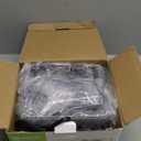 Annie & Mia Design Electric Egg Cooker, Stainless Steel 8 Egg Capacity egg boiler, 500W, Hard, Medium, Soft Boiled Egg Poacher, egg steamer, Multi-function, Knob Auto Shut-Off Function (Black)