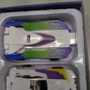 Unicorn Collision Transforming Cars Toy for Girls Boys, 2 Magnetic Cars Transform into Magical Unicorn Collision Transforming Robot Cars Toy Deformation Christmas Birthday Gifts for Kids Blue