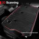 2nd Row Backrest Mat for Hyundai Santa FE 2024-2026, All Weather TPE Bench Seat Back Cover Durable Kick Mats for Hyundai Santa Fe Accessories (Fit Hybrid and Fuel)