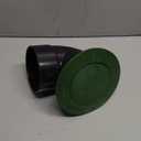 NDS 422G Pop-Up Drainage Emitter with Elbow fits 4-Inch Sewer and Drain Pipe, Works with Drainage Systems Including Catch Basins, Green