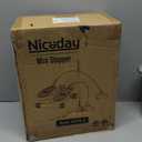 Niceday Steppers for Exercise, Stair Stepper with Resistance Bands, Mini Stepper with 300LBS Loading Capacity, Hydraulic Fitness Stepper with LCD Monitor