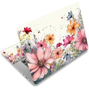 ArtSo Laptop Skin Sticker Decal,16.5 17 17.3inch Laptop Netbook PC Notebook Universal Vinyl Reusable Skin Sticker Cover Personalized Art Case Protector, Flowers Plants