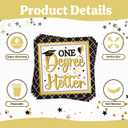 2 x 2026 Graduation Party Decorations, 50 Pack Cocktail Napkins for Congratulation Party Decor Supplies, Disposable Paper Napkins for College High School PhD Nurse Law School Graduations