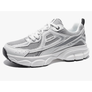 BAASPLOA Women's Chunky Fashion Sneakers Casual Sports Shoes Mesh Breathable Athletic Gym Workout Tennis Shoe Platform Thick Walking Shoes, Size 6