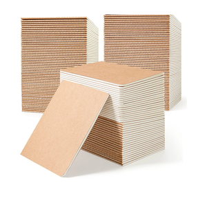 feela 170 Pack Blank Kraft Notebooks, Unlined Sketchbook Mini Cute Note Pad for Drawing Writing, Journal Bulk For Kids Students Office School Supplies, A6, 48 Pages, 4.25” X 5.5”, Brown