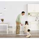 Regalo 194-Inch Super Wide Adjustable Baby Gate and Play Yard, 2-In-1, Bonus Kit, 4 Count (Pack of 1) (White)