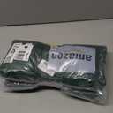 vctops Soft Velvet Chair Pads with Ties Comfy Solid Seat Cushion for Dining Chairs, Office Chairs, Hardwood Floors (Mo Green, 16"x16")