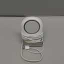 Magnetic Wireless Charger Mag-Safe Charger for iPhone 17/16/15/14/13/12 Series Convertible Magnet Wireless Charging Stand/Pad with 5ft Cable for iPhone and AirPods 2/3/Pro 2/Pro, white 